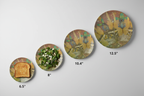 Wonderland China Plates Exactly 4 Plates Studio Mockup
