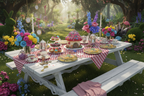 Wonderland China Plates