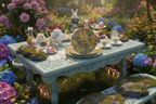 Wonderland China Plates