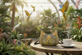 Wonderland Curve Hobo Bag aviary mockup