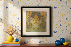 Wonderland Framed Silk Scarf