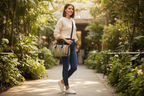Wonderland Mini Denbigh Duffle bag lifestyle mockup