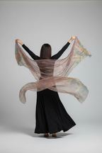 Wonderland Scarf Belly Dance Studio Mockup